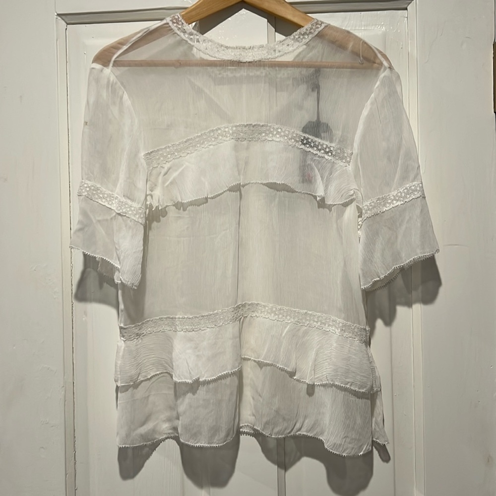 New with tags All Saints Selima Eboshi top.